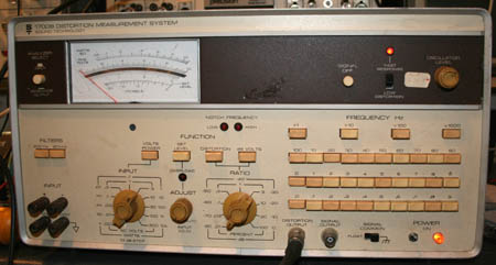 Sound Technology ST Model 1710A Distortion Measurement System Tech Manual